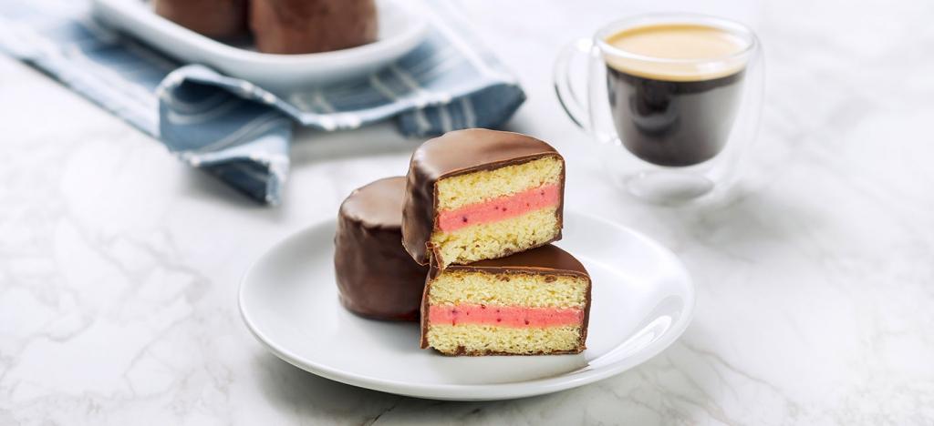 Blondie Recheado de Morango