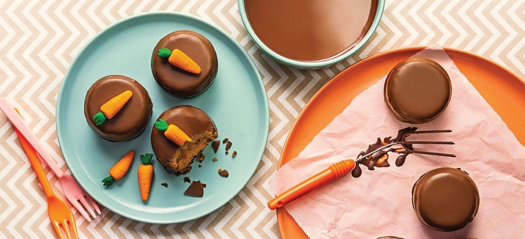 Pão de Mel de Cenoura Trufado