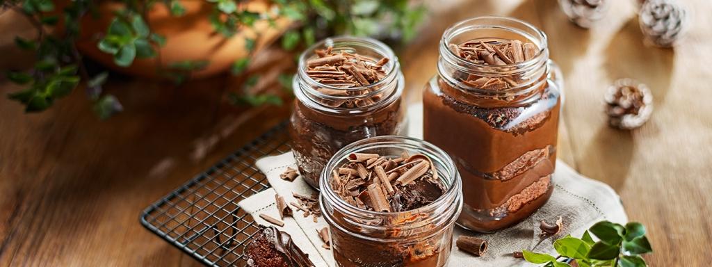 Pão de Mel Trufado no pote