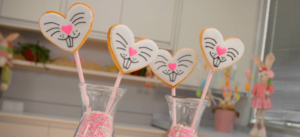 Biscoitos Decorados de Páscoa