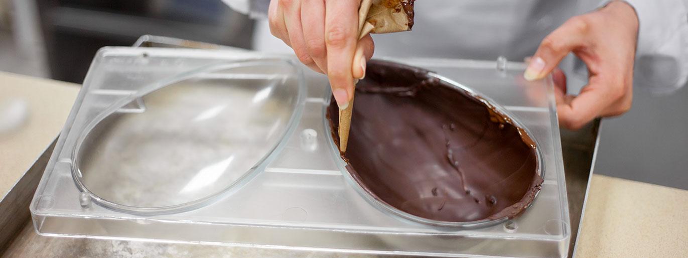 Formas de ovos de páscoa