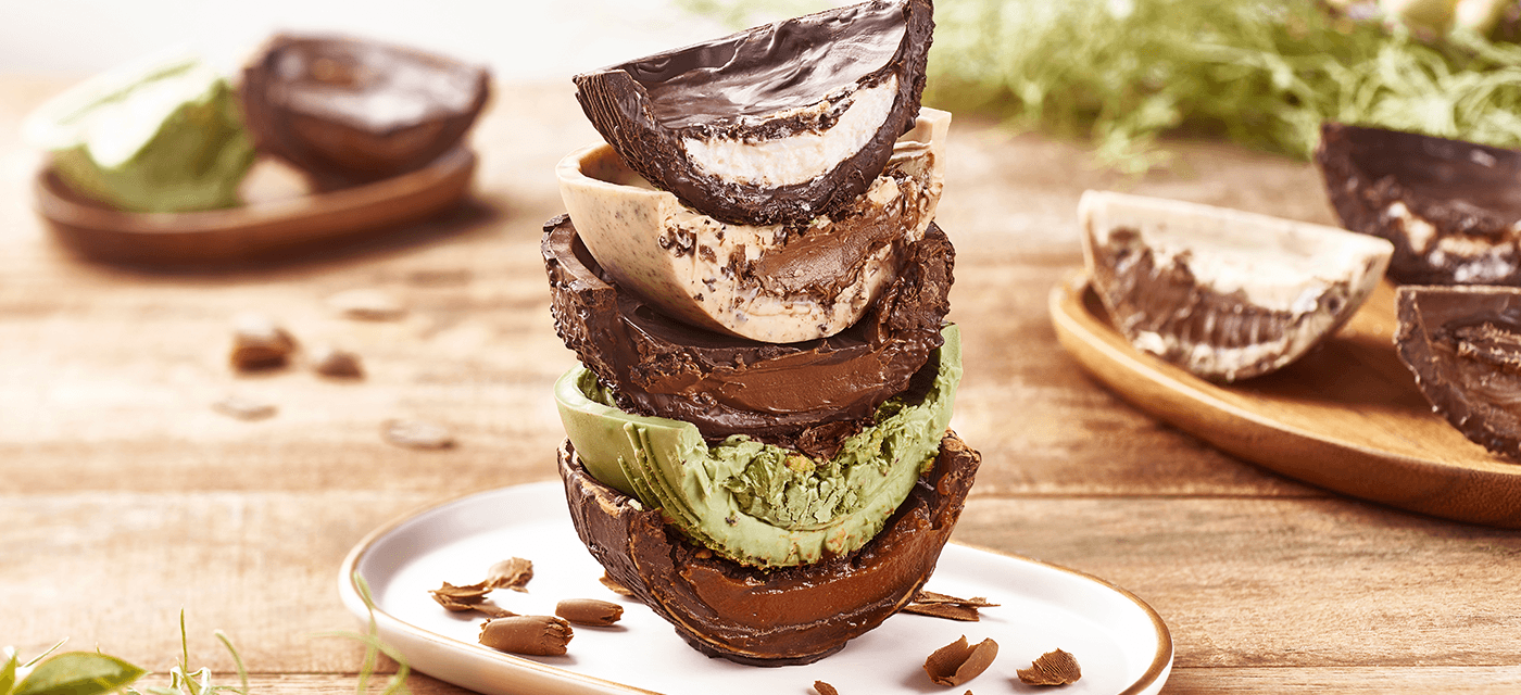 Ovos de Páscoa recheados: mais sabor e versatilidade