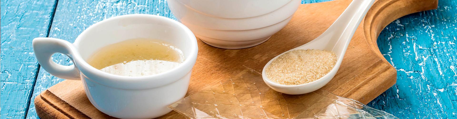 Como hidratar e dissolver gelatina incolor