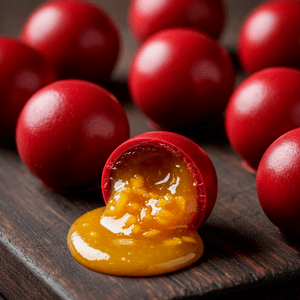 Bombom Twist de Frutas Amarelas